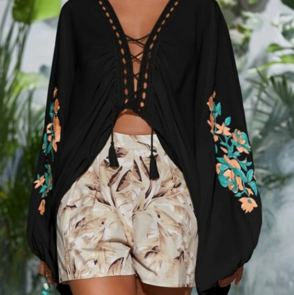💥Boho embroidery top - Picture 2 of 6